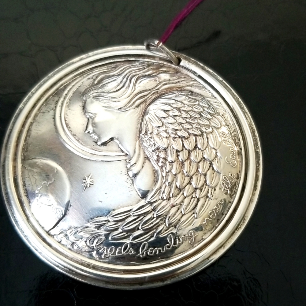 LARGE VINTAGE TOWLE STERLING PENDANT